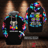 Don't Talk About Me Talk To Me Hoodie 3D custom TXX