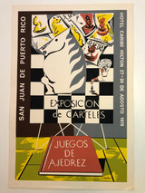 Cartel Ajedrez - Exposición de Carteles Juegos de Ajedrez