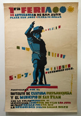 Cartel - 1ra Fefria de Artesanías de San Juan