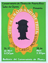 Cartel - Conservatorio de Música