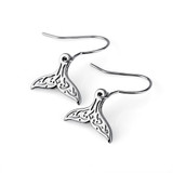925 sterling silver mermaid tail earrings