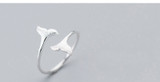 925 Sterling Silver Mermaid Tail Rings