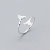 925 Sterling Silver Mermaid Tail Rings