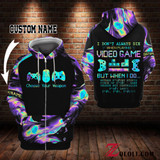 I don't always die when playing video game 02 Hoodie 3D TXX