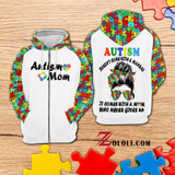 Autism does not come with a manual Hoodie 3D TTM