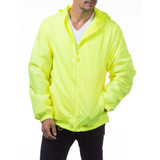Pro Club Men's Fleece Lined Windbreaker Jacket