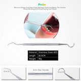 4pcs Stainless Steel Dental Tools Kit