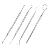 4pcs Stainless Steel Dental Tools Kit