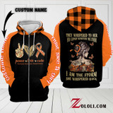 Multiple Sclerosis They whispered to her Hoodie 3D Custom TXX