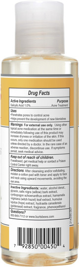 Burt's Bees Natural Acne Solutions Clarifying Toner