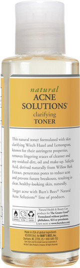 Burt's Bees Natural Acne Solutions Clarifying Toner