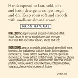 Burt's Bees Almond & Milk Hand Cream - 2 Ounce Jar