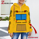 School bus driver like a truck driver fleece hoodie TTM