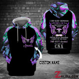 I Am Sleep Deprived Worn Out Emotionally Spent I Am A CNA Hoodie 3D custom TXX