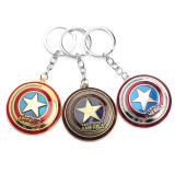 Captain America Shield Metal Key Chain