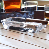 Cigar Ashtray Handmade Crystal