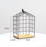 Nordic simple modern iron mesh rack kitchen bathroom partition storage