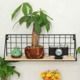 Nordic simple modern iron mesh rack kitchen bathroom partition storage