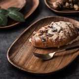 Whole Wood Oval Plates