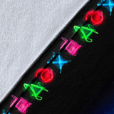 I'm a gamer not because i don't have a life but because i choose to have many Fleece Blanket TXX - PP