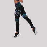 Tough enough to be a Trucker's Wife off-shoulder shirt & leggings set TTM