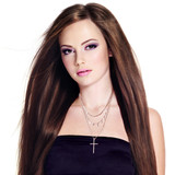 Cross and Charm Necklace Set