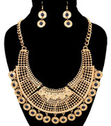 Dangling Statement Necklace Set