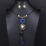Crazy Feng Luxury Acrylic Wedding Jewelry Sets