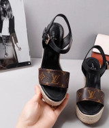 Louis Vuitton wedge sandal