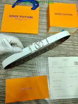 LV Designer Letter Belts
