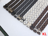 LV Designer Letter Belts
