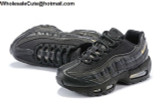 Kids Nike Air Max 95 Black Gold