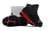 Kids Air Jordan 13 Bred Black Red