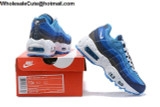 Kids Nike Air Max 95 Blue Navy White