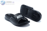 Mens Black Nike Air Max 2015 Slide