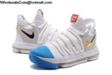 Nike Zoom KD 10 White Blue