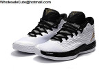 Jordan Melo M13 White Black Gold