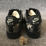 Nike Air Force 1 Low Black Camo