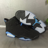 Air Jordan 6 UNC Black University Blue