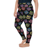 Manic Panic® Classic High Voltage® Plus Size Leggings