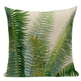 Green Leaf Cushion Covers
