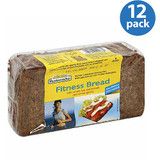 Mestemacher Fitness Bread, 17.6 Oz, (Pack of 12)