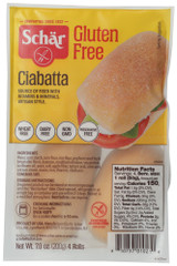 (6 Pack) Schar Ciabatta Parbaked Rolls , 7 Oz