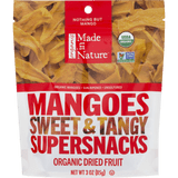 Made In Nature: Organic Mangoes Dried & Unsulfured, 3 Oz