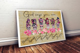 God Says You Are Breast Cancer Poster
