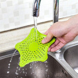 Silicone Drain Hair Catcher, Kitchen Sink Strainer Bathroom Shower Sink Stopper Drain Cover Hair Trap, Filter for Kitchen Ba