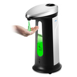 Soap Dispenser 400Ml Automatic Smart Sensor Touchless ABS Electroplated Sanitizer Liquid Dispensador Bottle for Kitchen Bathroom