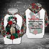 Mexican Skull Girl hoodie 3D