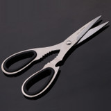 18.5cm(7.3'') Multifunctional Stainless Steel Poultry Kitchen scissor Nutcracker Bottle opener Bone Cutter Cook Tool shear cut