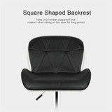 2Pcs/Set Bar Chair Leisure Leather Swivel Bar Stools Chairs Height Adjustable Pneumatic Pub Chair Home Office Kitchen Chair HWC